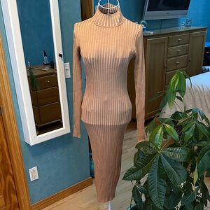 Vero Moda Striped Tan and White Top